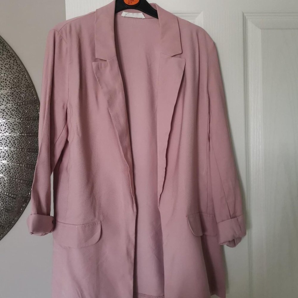 Womens Pink Suit